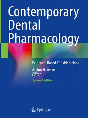 cover image of Contemporary Dental Pharmacology